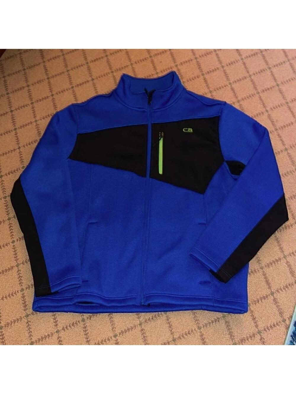 House of CB waffle knit jacket w fleece lining NWOT XL